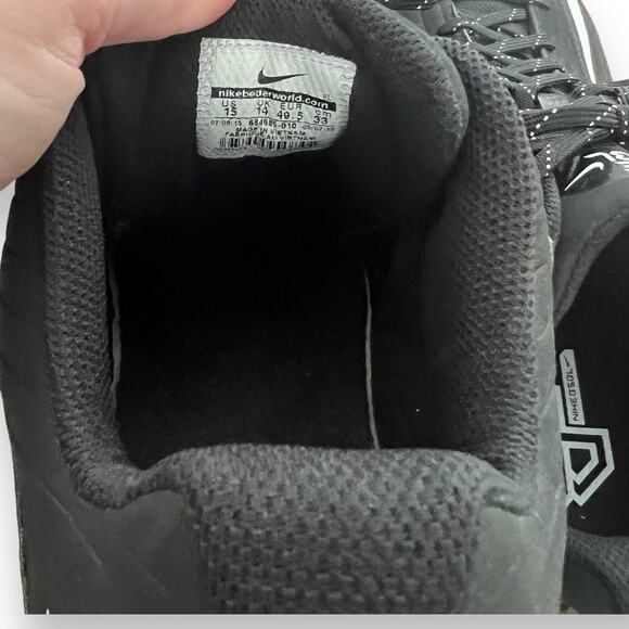 Nike Mens Baseball Metal Cleats Size 15 Black 684685-010 Air MVP Pro 2 Athletic - Picture 6 of 8